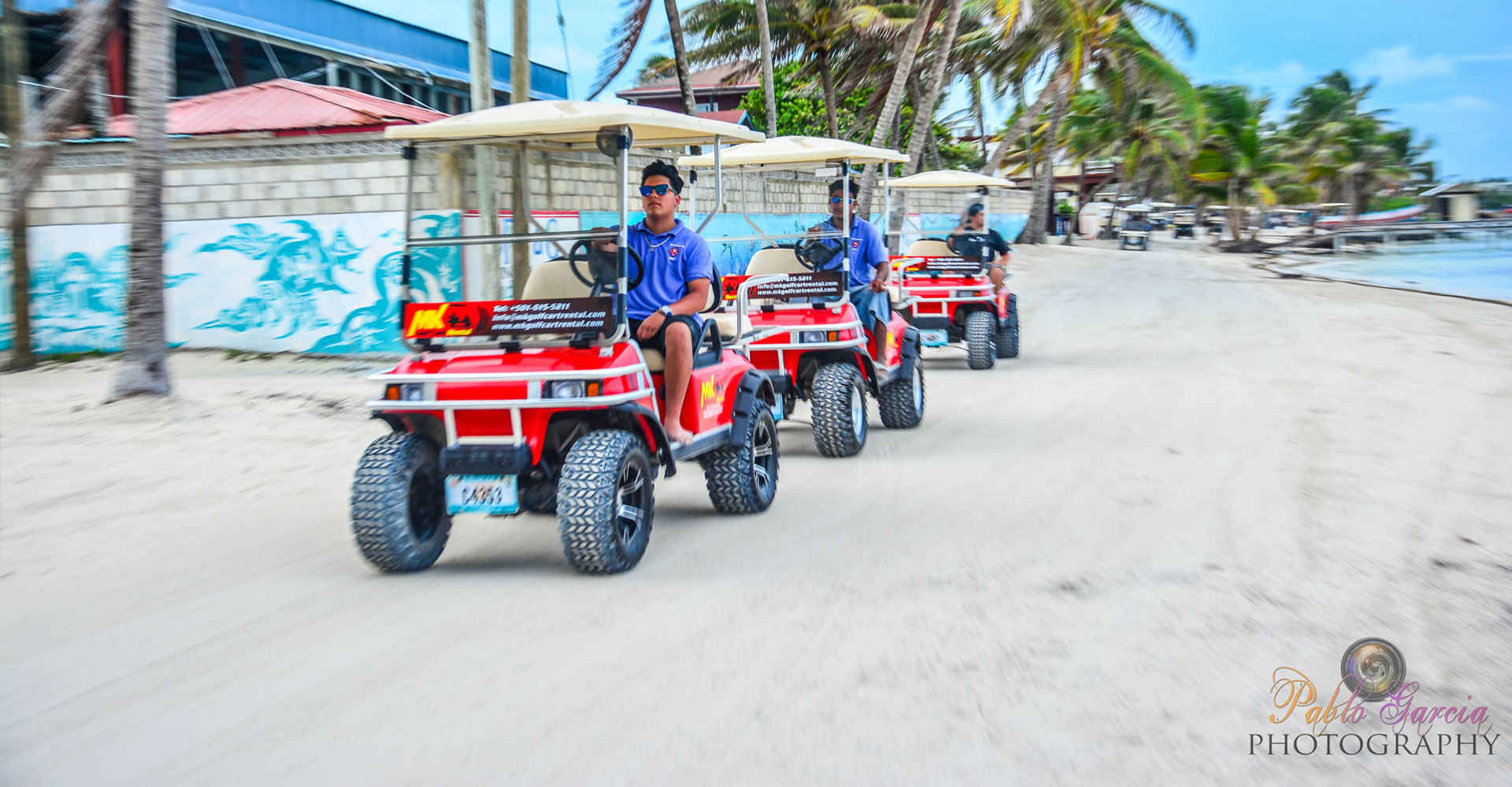 MK Golf Cart Rental San Pedro Ambergris Caye Belize